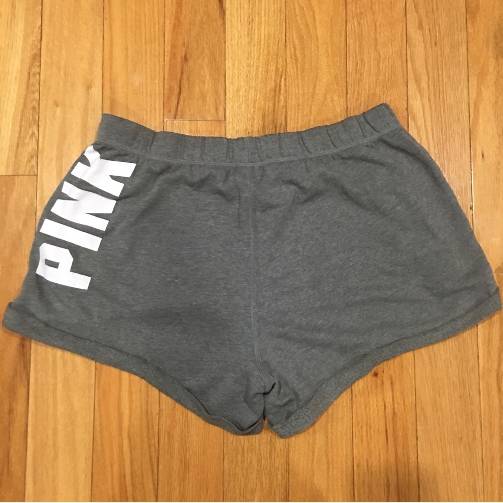 PINK Victoria's Secret Gray Athletic Shorts - Picture 1 of 5